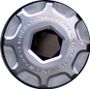 OAK-Tretlagerschraube mit Selbstauszug für Sram DUB M18/M30, silber
