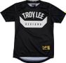 Kindertrikot Kurzarm Troy Lee Designs Flowline Aircore Schwarz