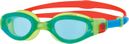 Lunettes Zoggs Predator Junior - Green Orange / Red Blue / Clear