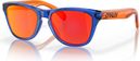 Oakley Frogskins XXS Kinderbrille - Crystal Blue / Prizm Ruby / Ref: 0OJ9009-0648