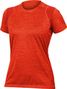 Maglia manica corta donna Endura SingleTrack Paprika Orange
