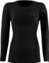 Sous maillot manches longues à col rond femme Lenz Merino 6.0