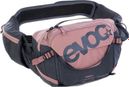 Cintura idratante Evoc Hip Pack Pro 3 rosa e grigio