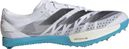 adidas Performance adizero Ambition White Blue Unisex Track &amp; Field Shoes