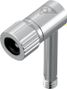Topeak Pressure-Rite Presta Valve Adapter Silver