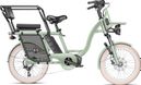 Vélo Cargo GAYA  L'Original Le Court  Amande  Pack Adulte + Barres