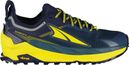 Chaussures de Trail Running Altra Olympus 5 Bleu Jaune