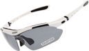 Lunettes de cyclisme polarisées Rockbros 10002 - Blanc