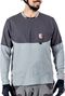 Maillot Leatt AllMtn 4.0 Gris Manga Larga