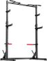 Power rack home fitness muscolazione stazione completa barra per trazioni Nero