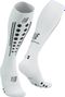 Calzini Compressport Full Socks Aero 2.0 Bianco/Nero