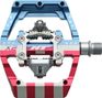 Paire de Pédales Automatiques HT X2 SX Drapeau USA