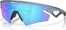 Lunettes Oakley Sphaera Slash - Matte Transparent Stonewash / Prizm Sapphire Polarized / Ref : OO9499-0336