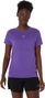 Maglia Asics Road Seamless Violet a maniche corte da donna