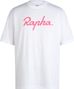 T-Shirt Manches Courtes Rapha Cotton Logo Blanc Homme
