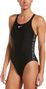 Traje de baño de 1 pieza Nike Swim Fastback Negro