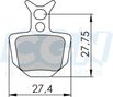 Plaquette frein vtt 13 clarks kevlar competition adapt. formula oro (pr)