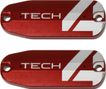 Hope Tech 4 Tank Cover Red (x2 Units)