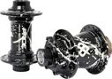 Moyeux Pride Matrix Splash 28h Noir Argent 10/10mm