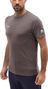 T-Shirt Technique Millet Fusion Marron Homme