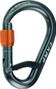 Moschettone a ghiera Camp Core Belay Lock grigio arancione