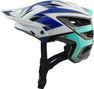 Casco de MTB Troy Lee Designs A3 Mips Electra blanco/azul