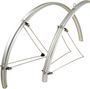 GARDE BOUE ROUTE 700 STRONG COMPETITION PLASTIQUE A TRINGLES 35MM ARGENT (PR)