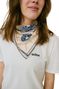 Bandana Wilma Clara Beige/Bleu Femme