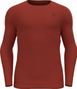 Maillot Manches Longues Odlo Merino 200 Rouge