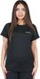 T-shirt manches courtes Vertical Mountain Alpine Noir