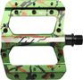 Paire de Pédales Plates Enfant HT AE12 Vert Camo