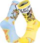 BV Sport Trail Ultra High Ravito Collector DBDB Socks - Blue/Yellow