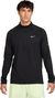 Uomo Nike Dri-Fit Stride Black 1/2 Zip Top