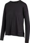 Maglia Saucony Sunday Run a manica lunga Nero Donna