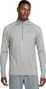 Heren Nike Dri-Fit Stride Grijs 1/2 Zip Top
