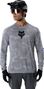 Maglia a maniche lunghe Fox Ranger TruDri grigia da uomo