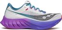 Chaussures Running Saucony Endorphin Pro 4 Blanc/Violet Homme