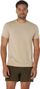 Maillot sin costuras Asics Road Blanco de manga corta, Hombre