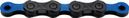 Chaîne KMC DLC VAE 126 maillons 12V Noir/Bleu