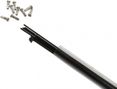 RAYON INOX NOIR 2mm L 284mm AVEC ECROU (TUBE DE 10)