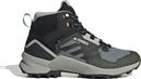 Damen-Wanderschuhe adidas Terrex Swift R3 Mid GTX Schwarz Grau