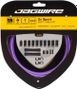 Jagwire 2x Sport Shift Kit Purple
