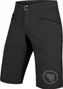 Endura SingleTrack II Black MTB Shorts