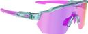 Coffret Lunettes AZR Race RX Crystal Turquoise Verni/Rose / Ecran hydrophobe Rose + Ecran Incolore 