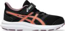 Chaussures Running Asics Jolt 4 PS Noir/Rose Enfant