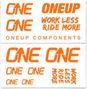 Kit di adesivi OneUp Orange