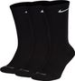 Calzini ammortizzati Nike Everyday Plus (3 paia) neri