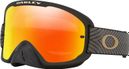 Máscara Oakley O-Frame 2.0 Pro MX Team Negra / Fire Iridium / Ref : OO7115-63