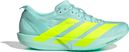 Adidas Adizero Adios 9 blauw/gele hardloopschoenen voor dames