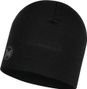 Unisex Buff Midweight Merino Beanie Black